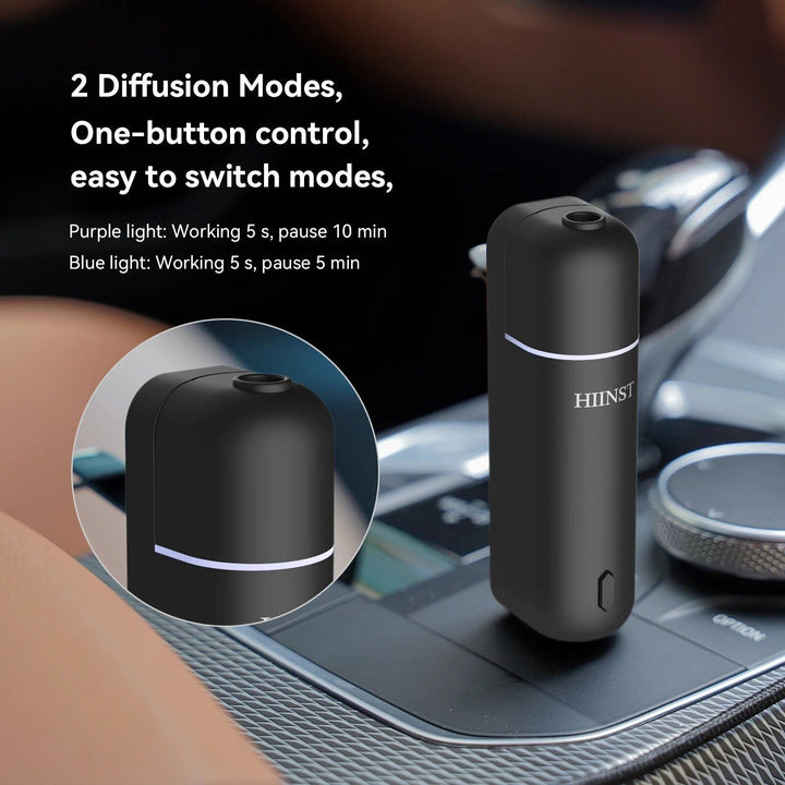Lisslune | Luxurious Aroma Journey: Electric Waterproof Car Perfume Diffuser with Vent Clip
