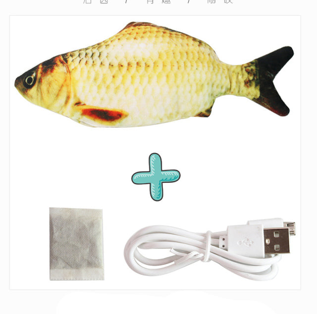 Lisslune | Cat USB Charger Interactive Fish Toy