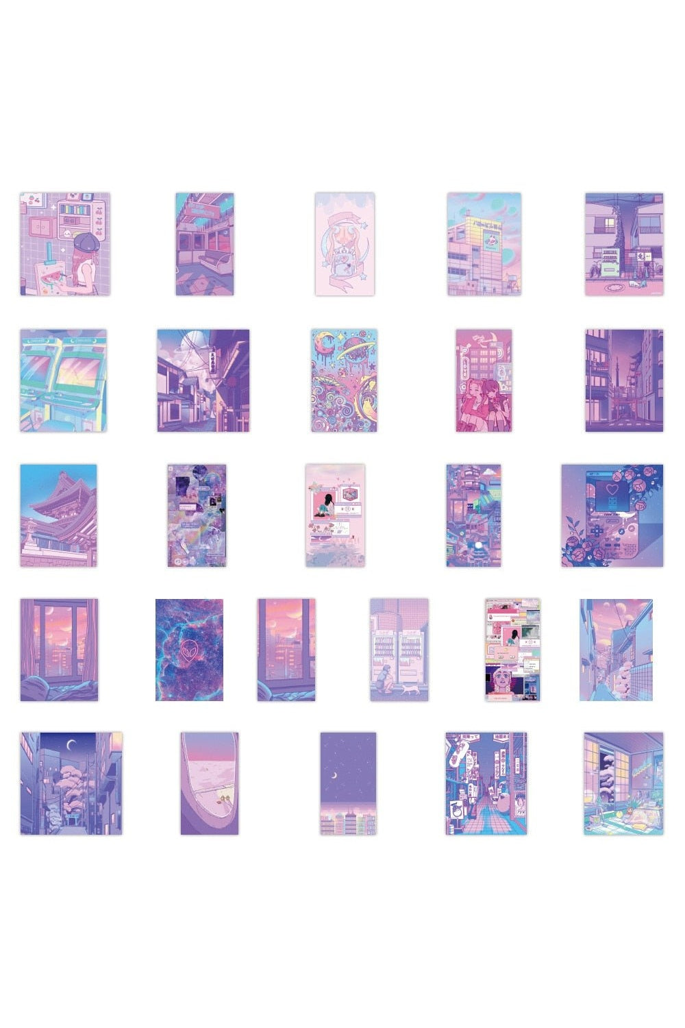 Lisslune | Inspired sticker collection