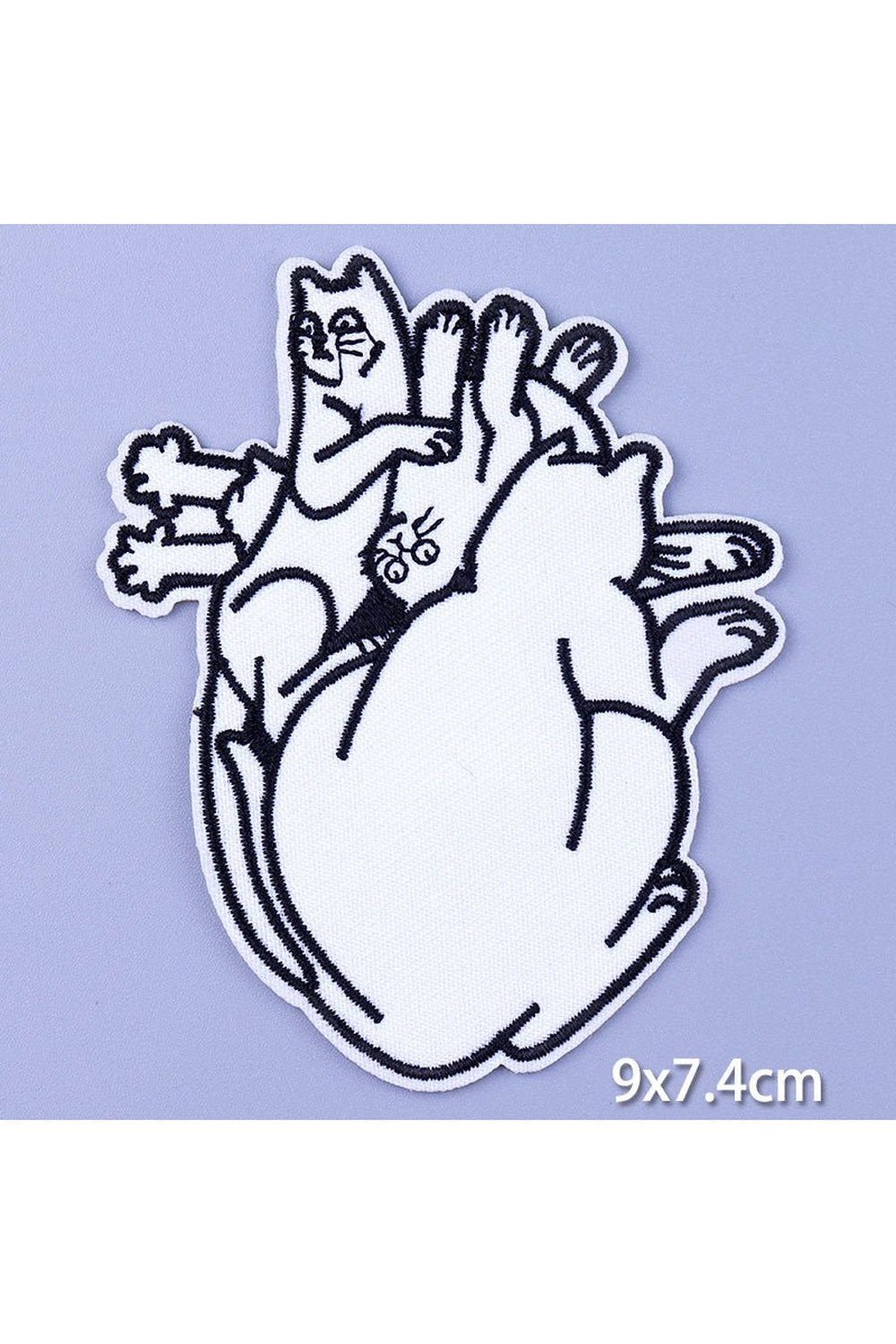 Lisslune | On Fire Embroidered Patches