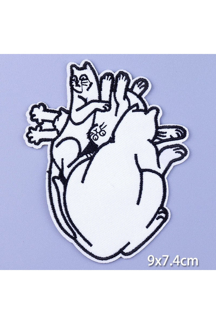 Lisslune | On Fire Embroidered Patches