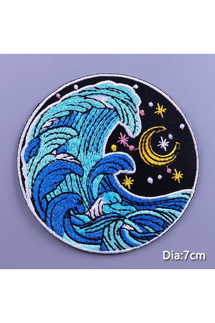 Lisslune | On Fire Embroidered Patches