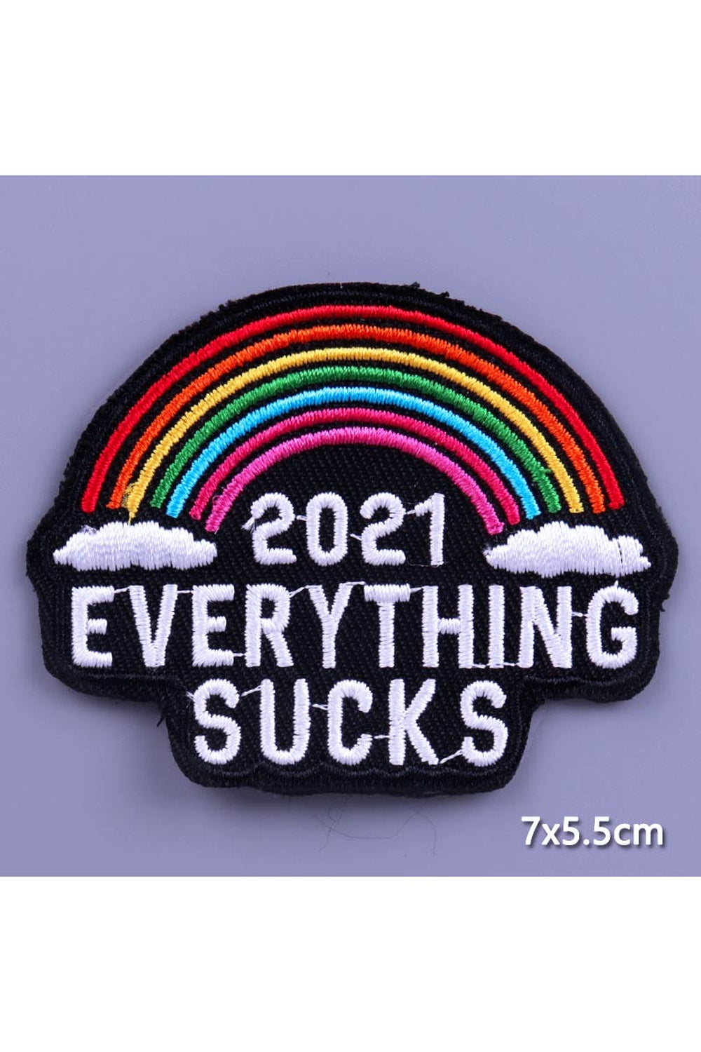 Lisslune | On Fire Embroidered Patches