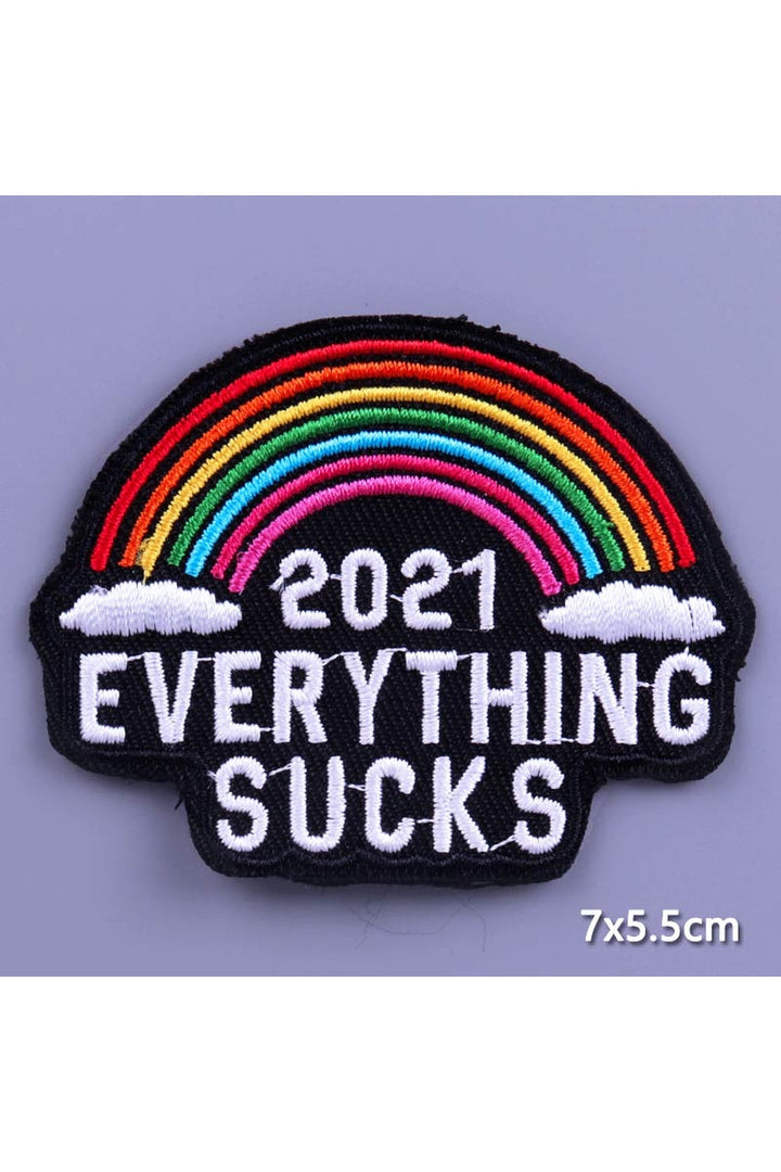 Lisslune | On Fire Embroidered Patches