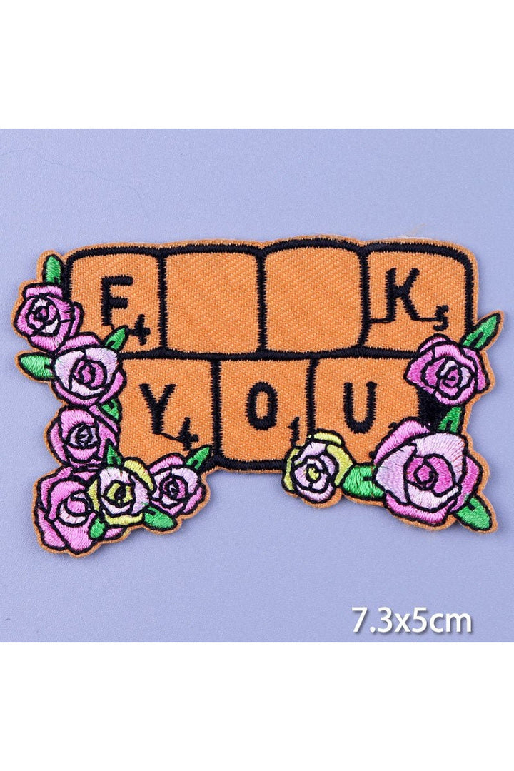 Lisslune | On Fire Embroidered Patches