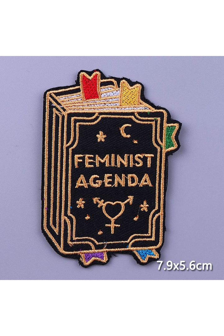 Lisslune | On Fire Embroidered Patches
