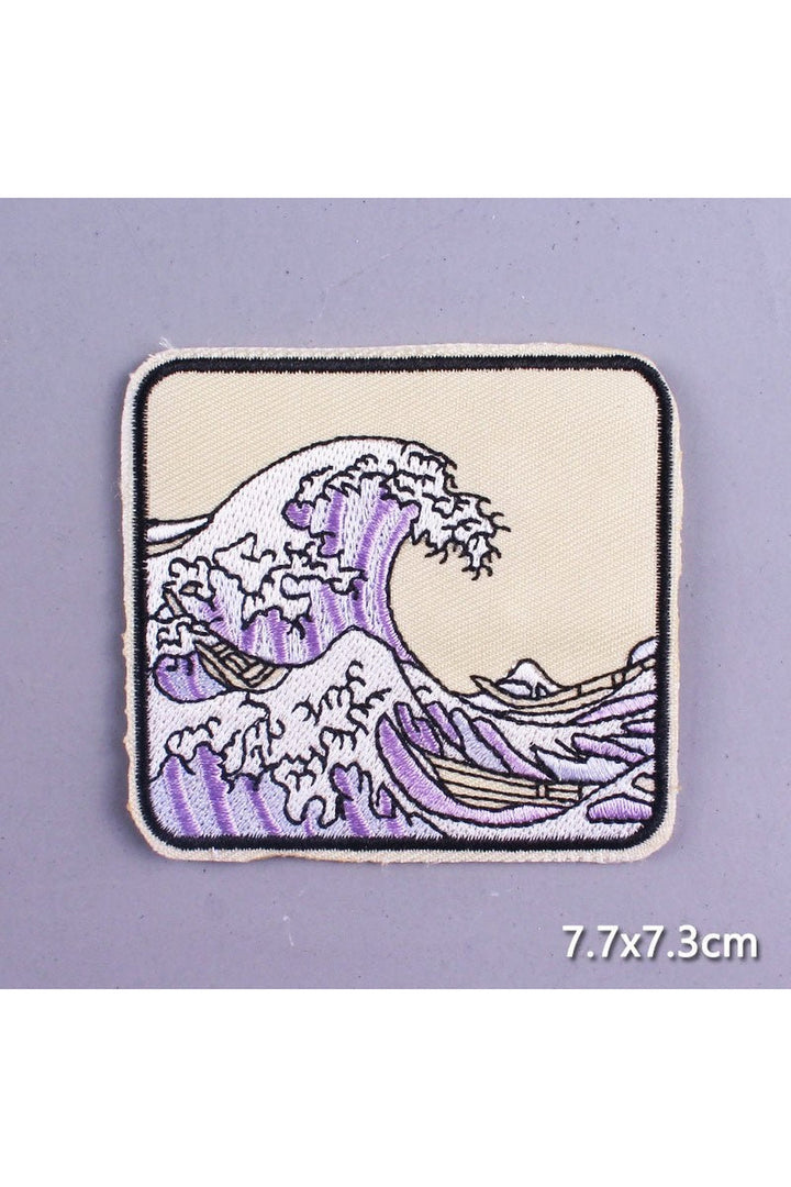 Lisslune | On Fire Embroidered Patches