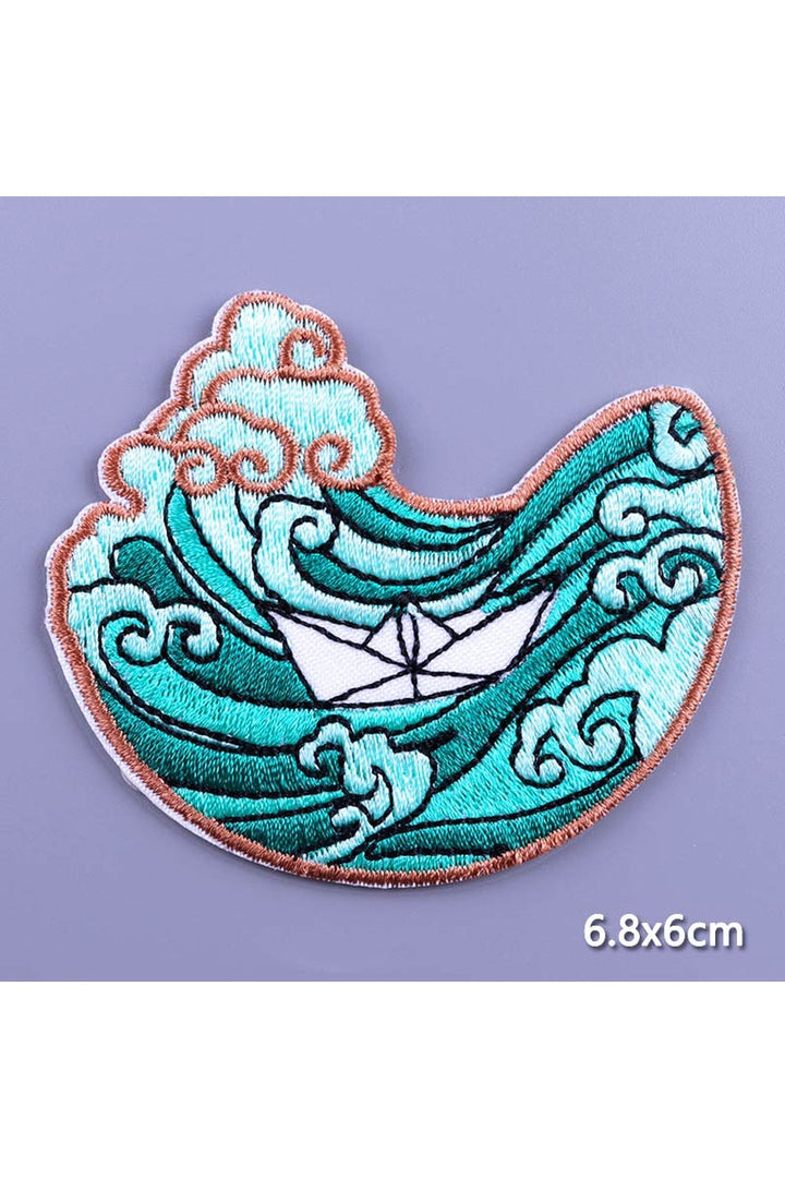 Lisslune | On Fire Embroidered Patches