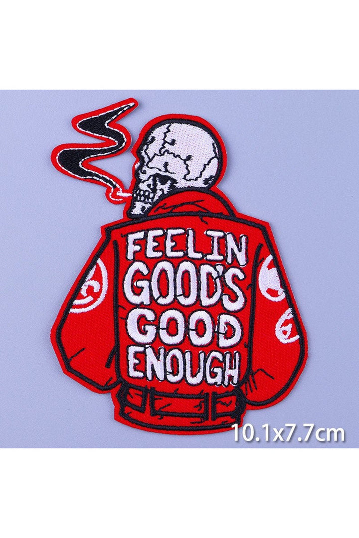 Lisslune | On Fire Embroidered Patches