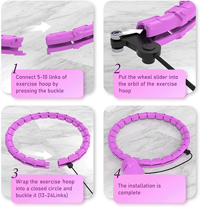 Lisslune | Smart Weighted Fit Hoop- Loss Fast fat burning!-