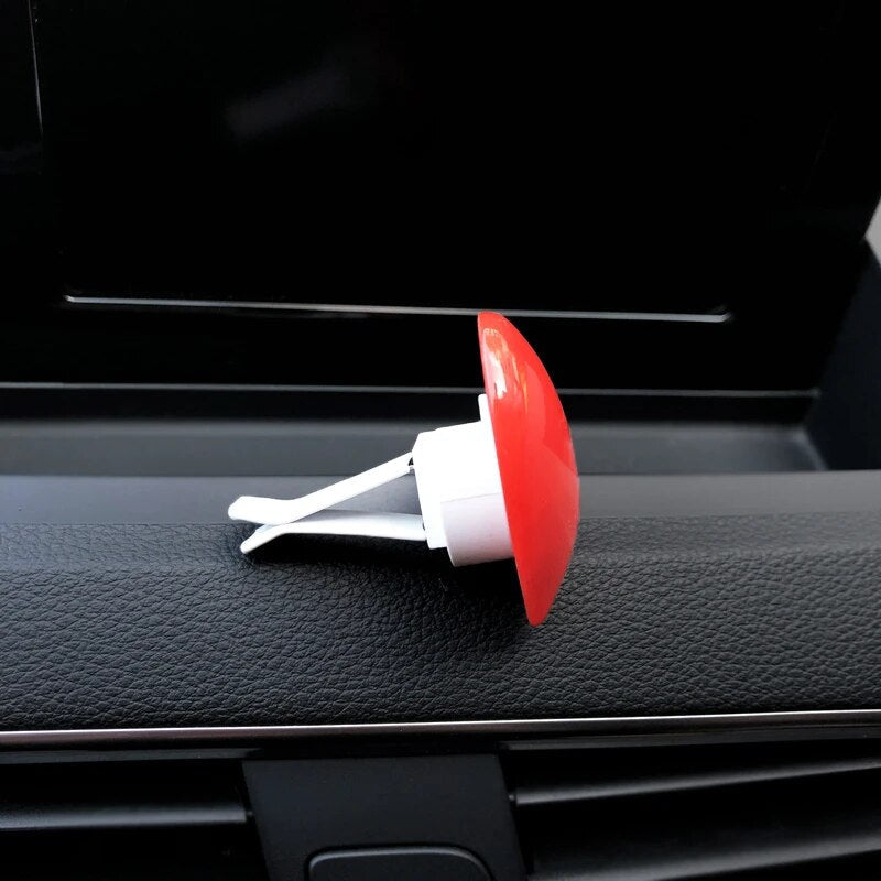 Lisslune | Charming Red Heart Car Air Freshener Clip