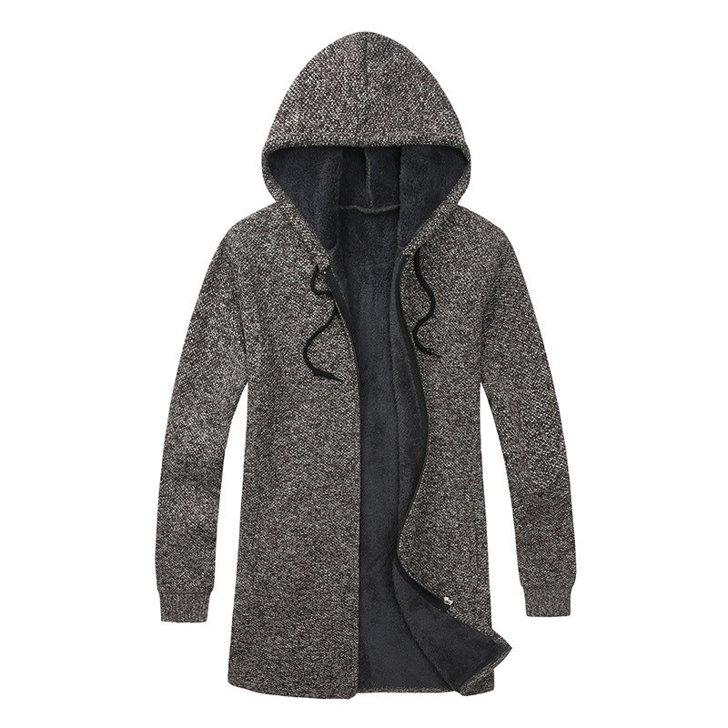 Men's Cozy Hooded Coat Made Of Soft Fleece Lisslune