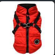 Lisslune | Waterproof pet coat with harness
