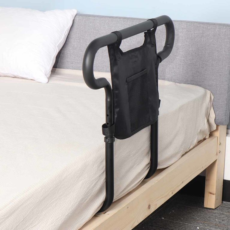 Lisslune | Universal Senior Bed Rail – Reliable Elderly Assist with Storage Pouch