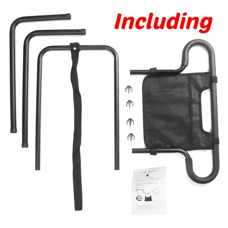 Lisslune | Universal Senior Bed Rail – Reliable Elderly Assist with Storage Pouch