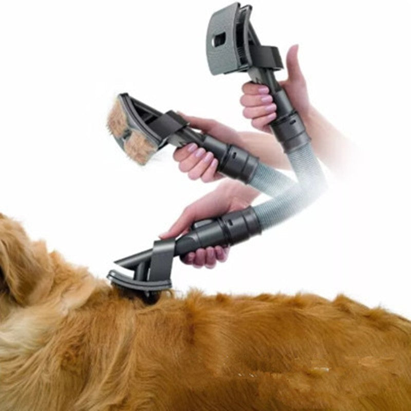 Lisslune | DogCatFri VacuumBrush – Pet Grooming Vacuum Brush Attachment for Easy Hair Removal