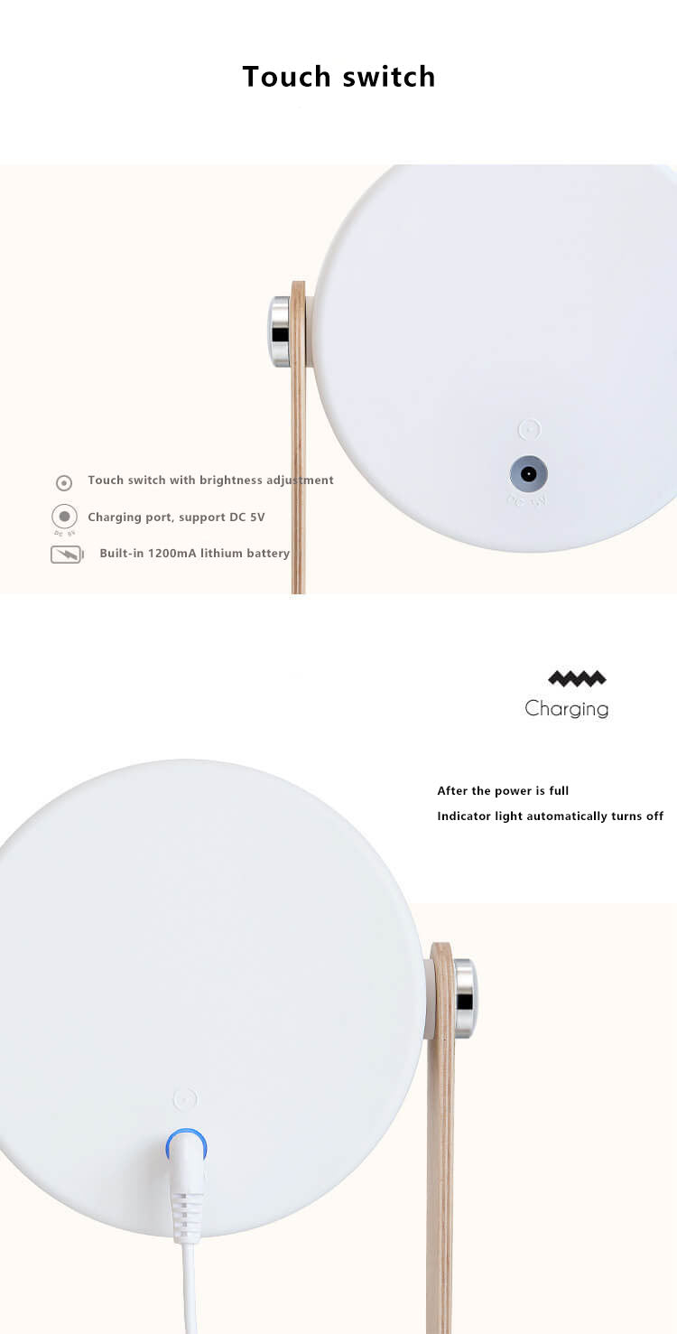 Lisslune | Lantern lamp night light creative foldable portable LED table lamp