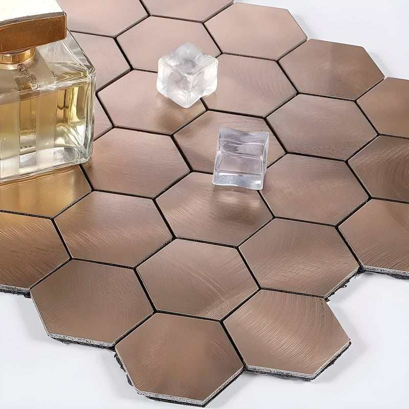 Lisslune | Stylish self-adhesive hexagonal tiles