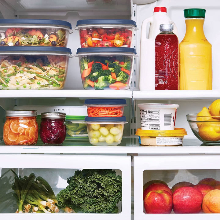 Lisslune | STACKABLE FOOD STORAGE CONTAINERS – Stackable Storage Boxes for Freshness, Organization & Space-Saving Kitchen