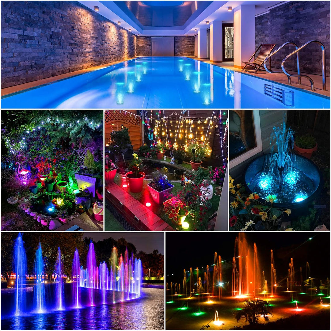 Lisslune | Underwater pool lighting with 10 LEDs