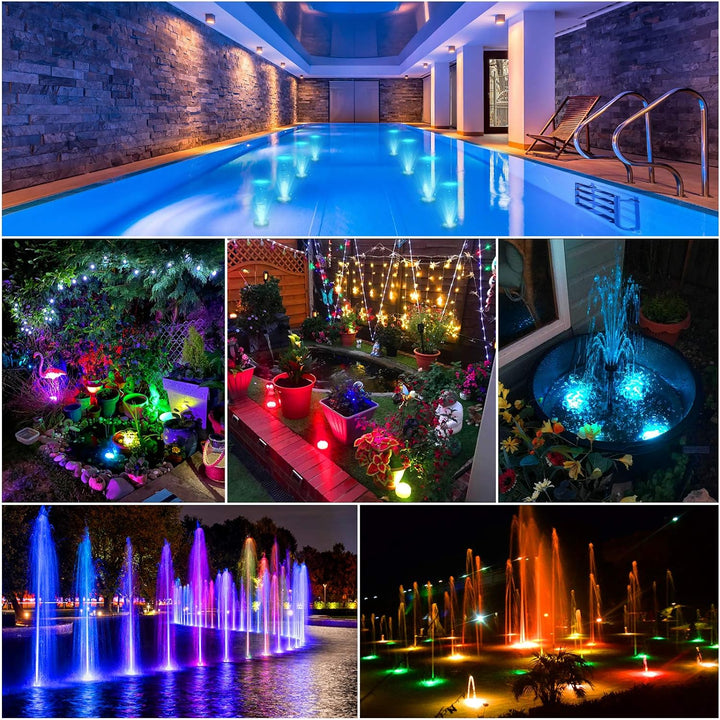 Lisslune | Underwater pool lighting with 10 LEDs