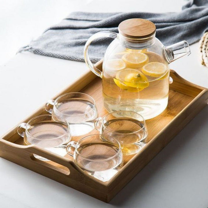 Lisslune | Scandinavian Glass Teapot Set