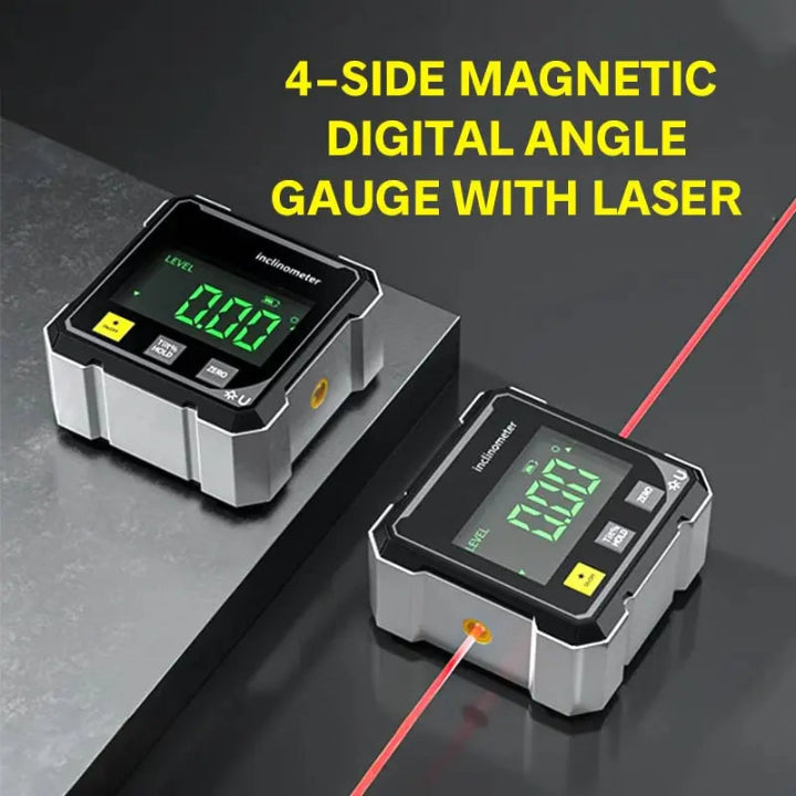 Lisslune | Precision Angle Meter AnglePro – Magnetic Digital Laser Level