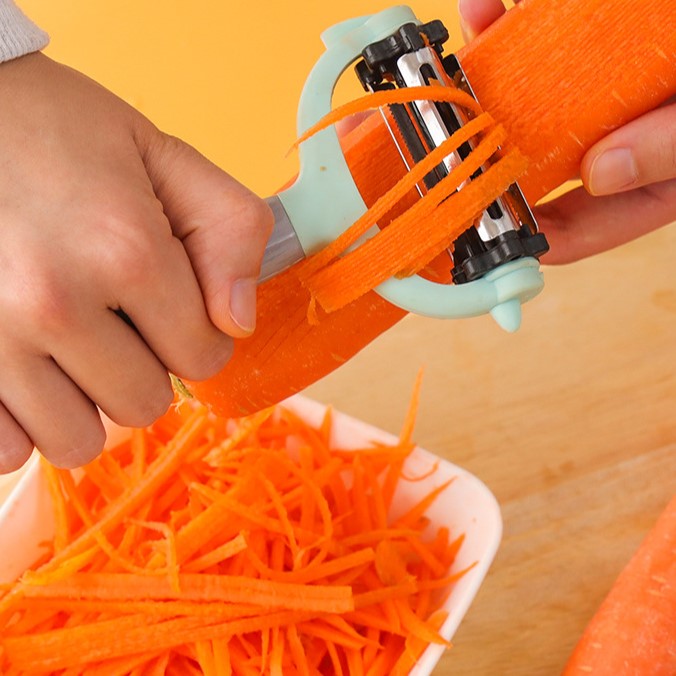 Lisslune | Stainless Steel 3-in-1 Multifunction Peeler Knife