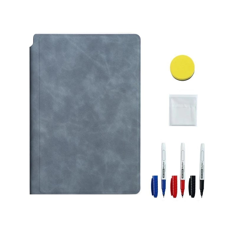 Lisslune | Smart Reusable Leather Notebook