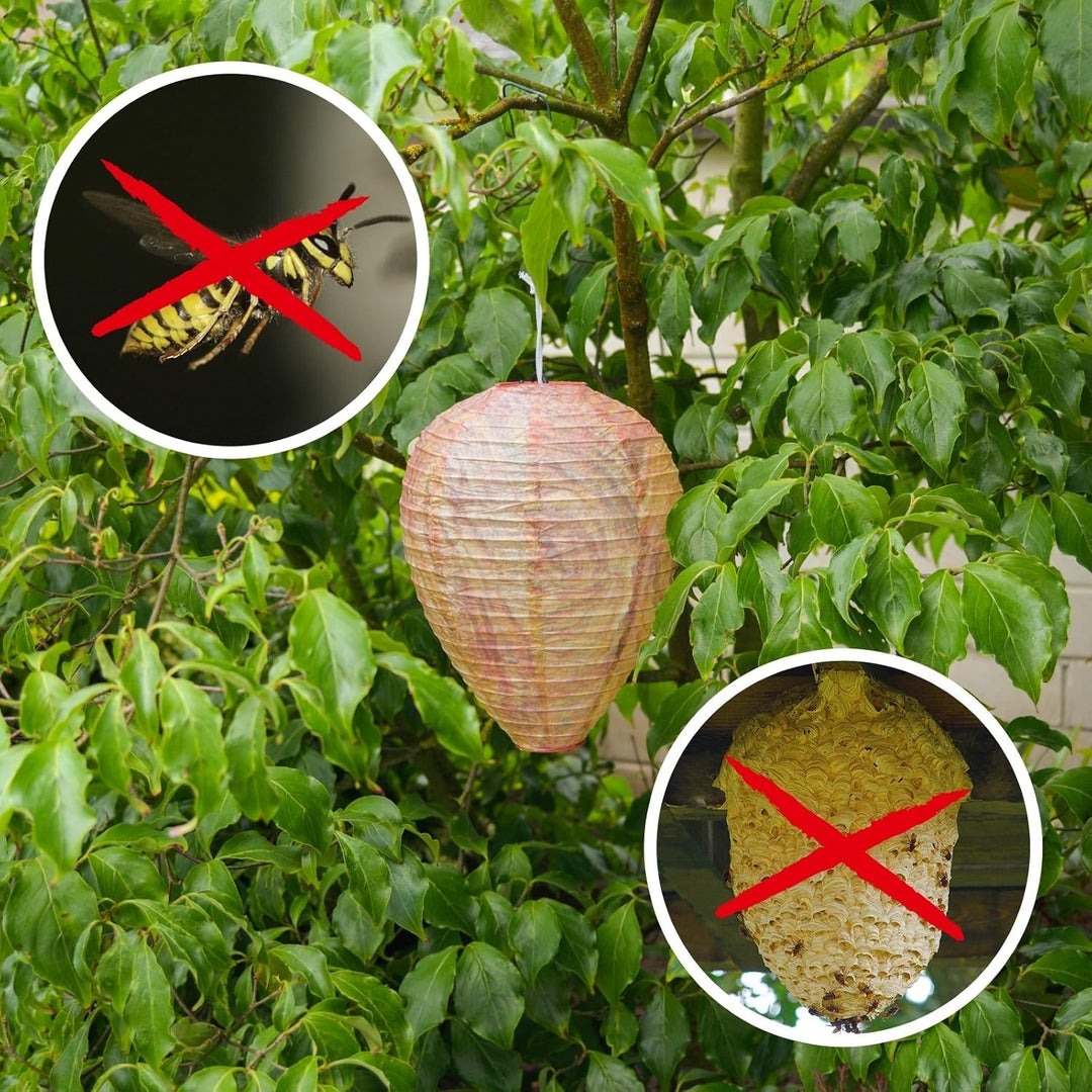 Lisslune | Wasp Nest Defense Lamp – Hanging Protection Net Against Wasps and Insects