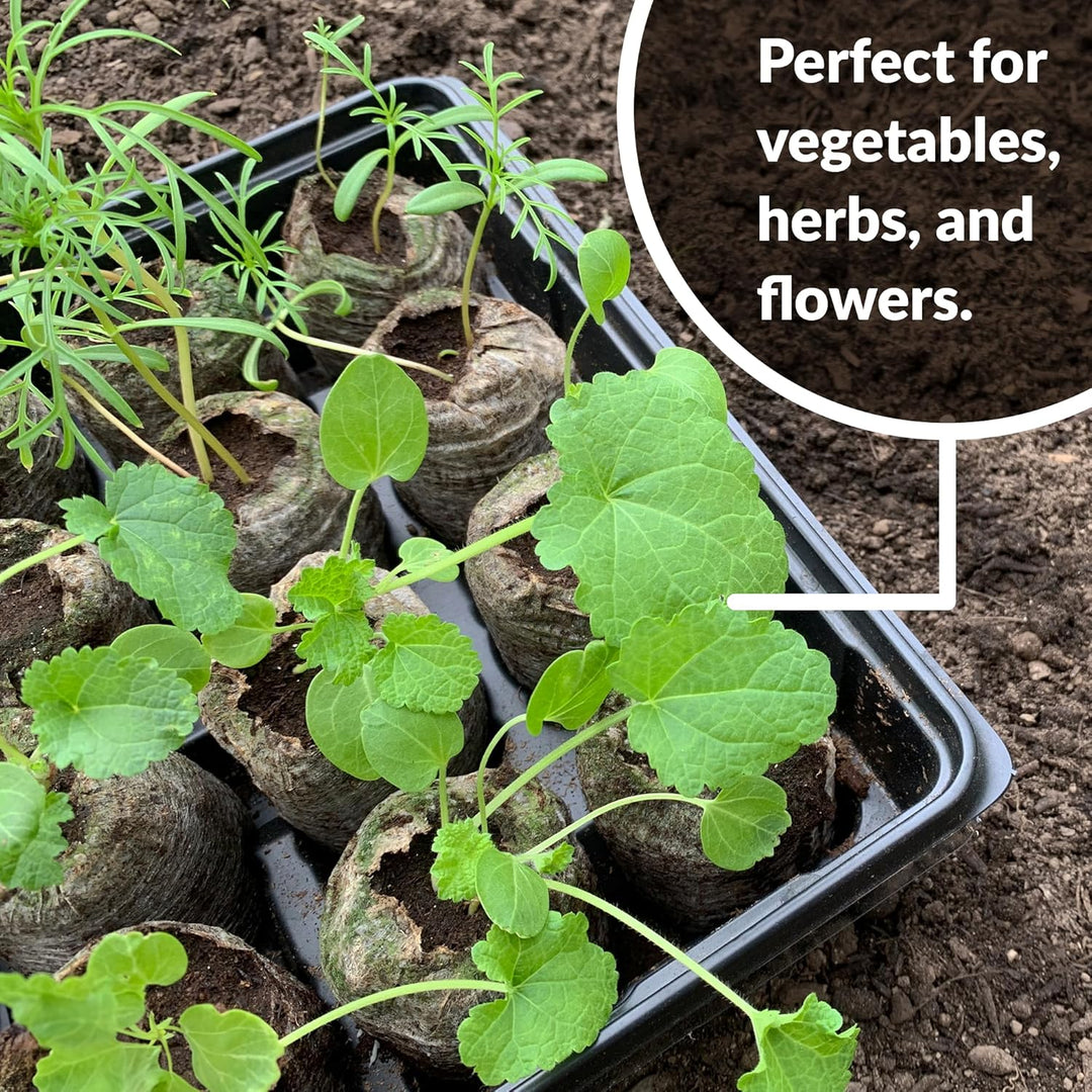 Lisslune | Coconut Fiber Peat Seedling Pellets – Starter for Seed Planting
