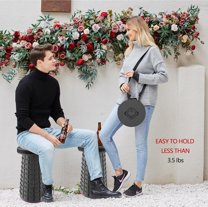Lisslune | Collapsible Stool with Cushion – SitMax