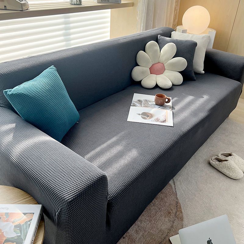 Lisslune | Textured Stretch Sofa Cover | Non-Slip, Machine Washable & Protective for 1-Seater, 2-Seater, and 3-Seater Sofas