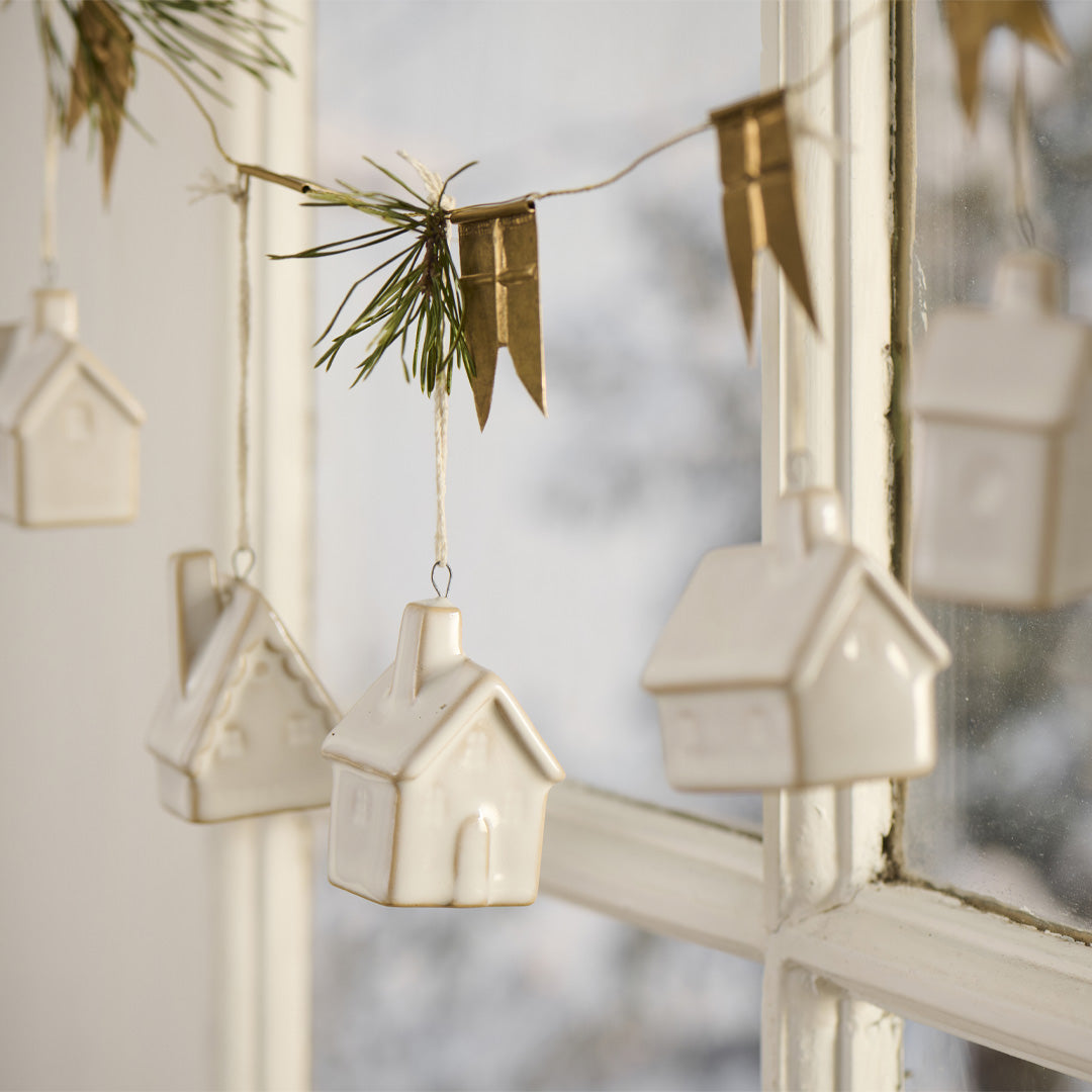 Lisslune | Ib Laursen - Mini House for Hanging - 5 Pieces