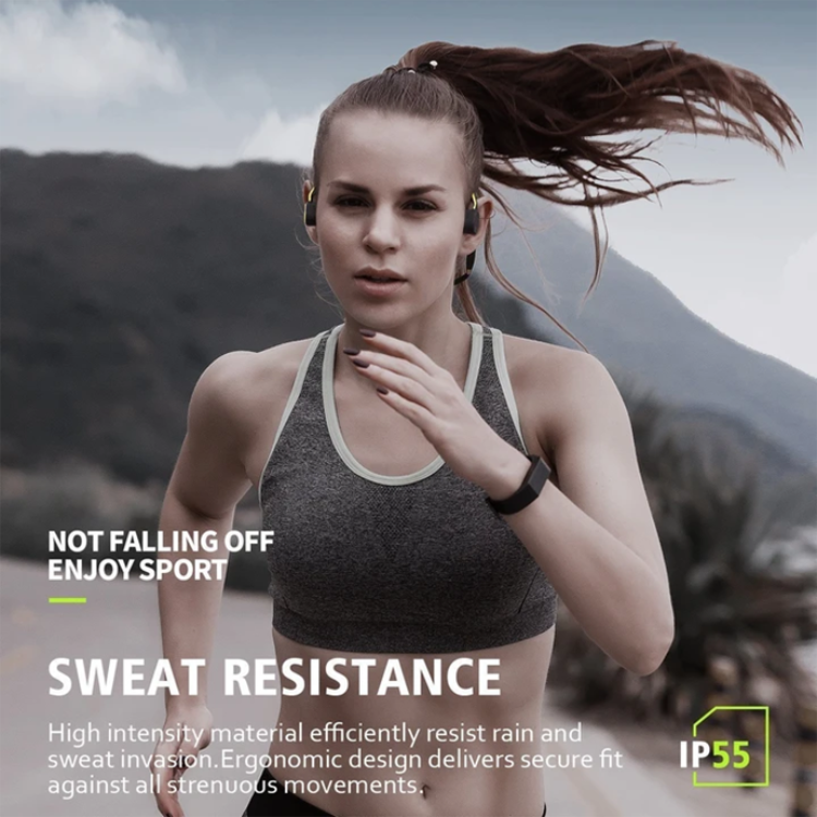 Lisslune | AeroLuid Bone Conduction Sports Headphones – Wireless & Waterproof
