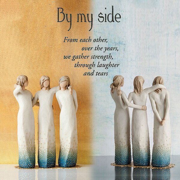Lisslune | By My Side, Sculpted Hand-Painted Figure