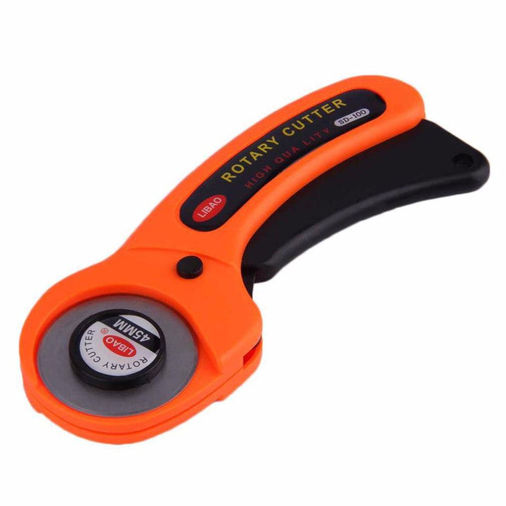 Lisslune | Ultimate 45mm stainless steel rotary cutter for seamless fabric precision