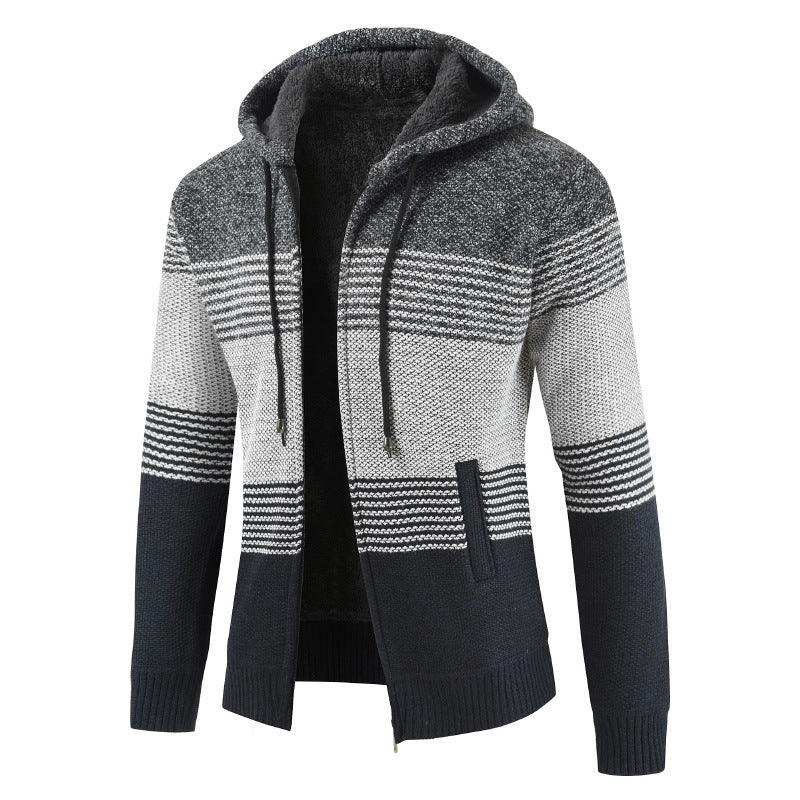 Men's cardigan with hood Lisslune