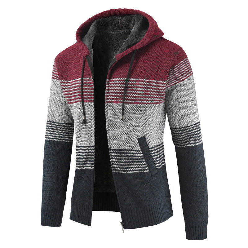 Men's cardigan with hood Lisslune