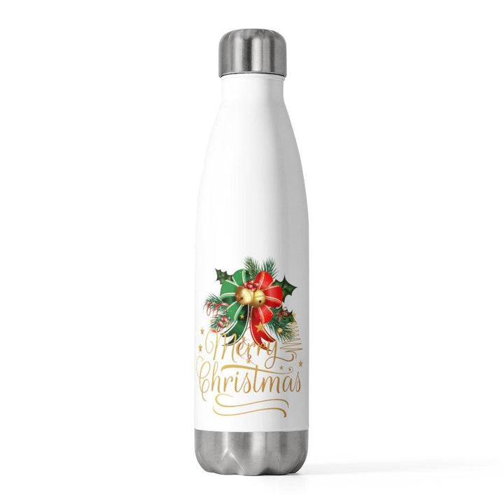 Lisslune | Festive 20oz Stainless Steel Insulated Water Bottle for Christmas Parties