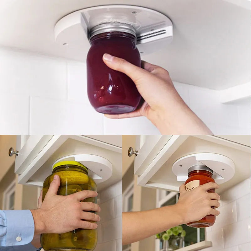 Lisslune | Under the Cabinet Easy Jar Opener Tool