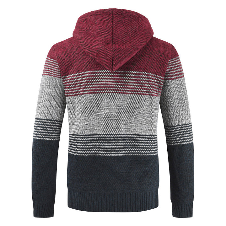 Men's cardigan with hood Lisslune