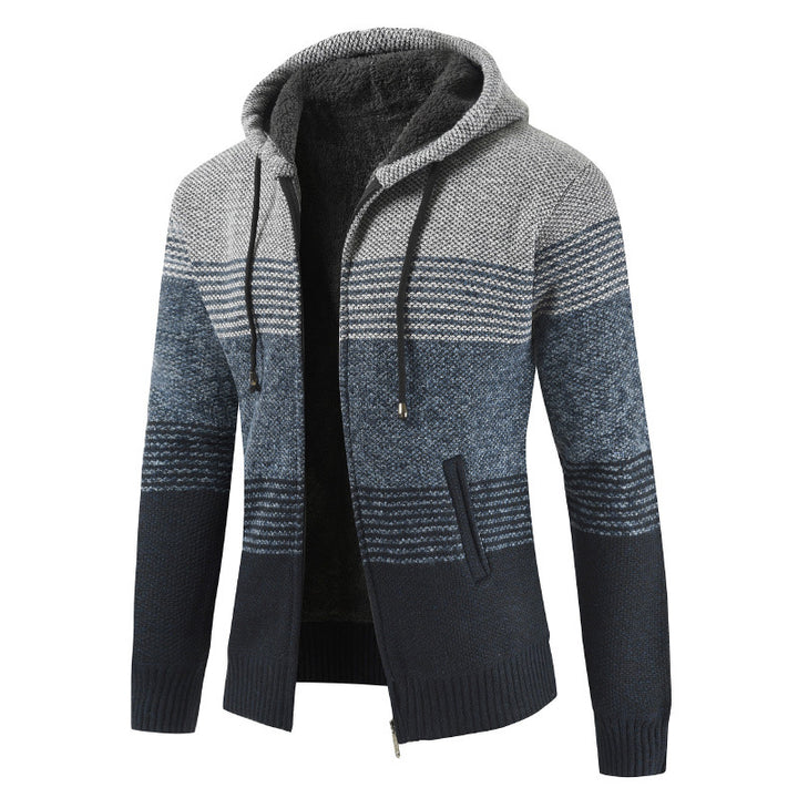 Men's cardigan with hood Lisslune