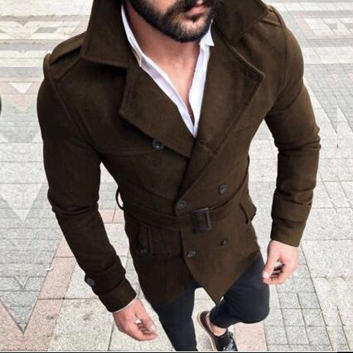 Men's stylish, tailored designer coat Lisslune