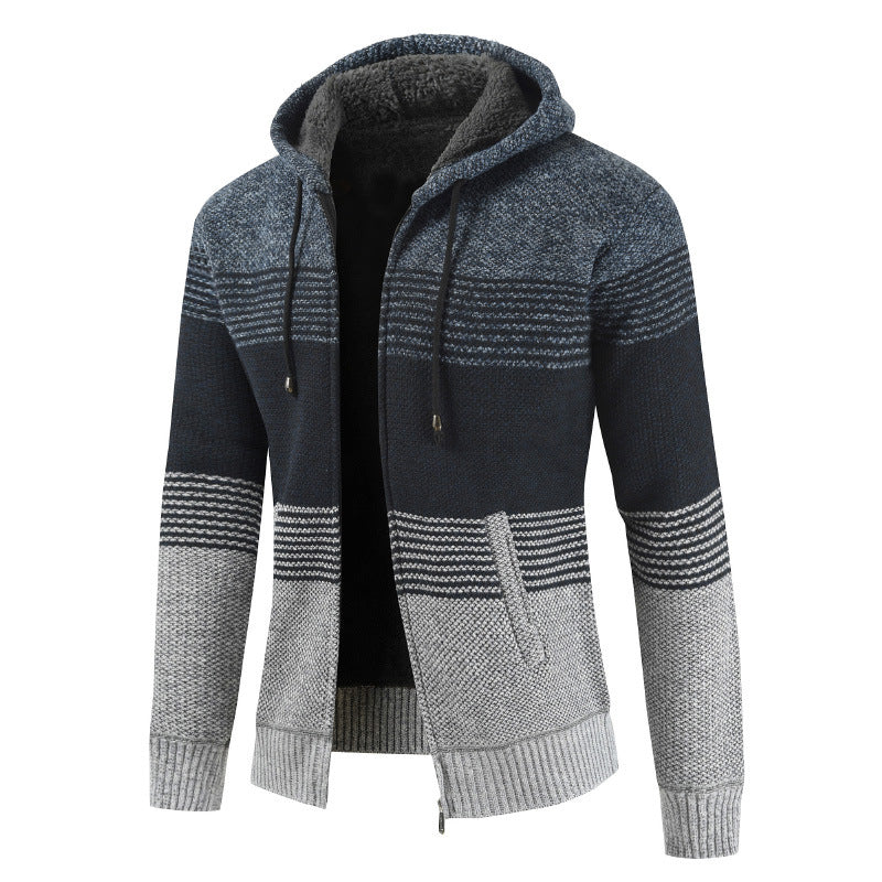 Men's cardigan with hood Lisslune