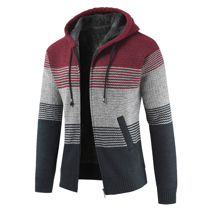 Men's cardigan with hood Lisslune