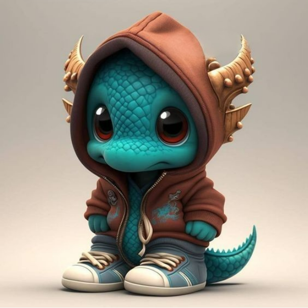 Lisslune | Cool dragon figurines