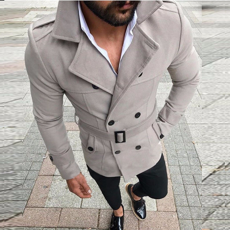 Men's stylish, tailored designer coat Lisslune