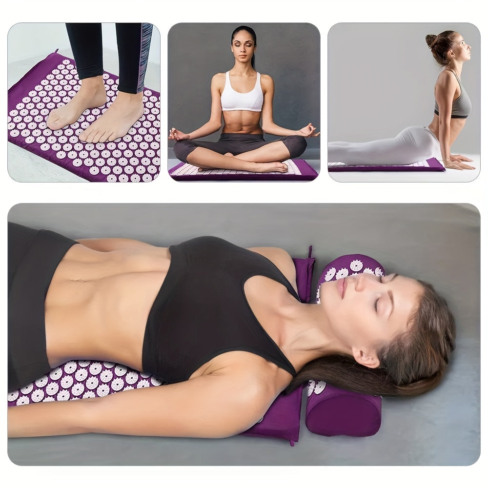 Lisslune | Ultimate Acupuncture Massage Mat and Pillow Set