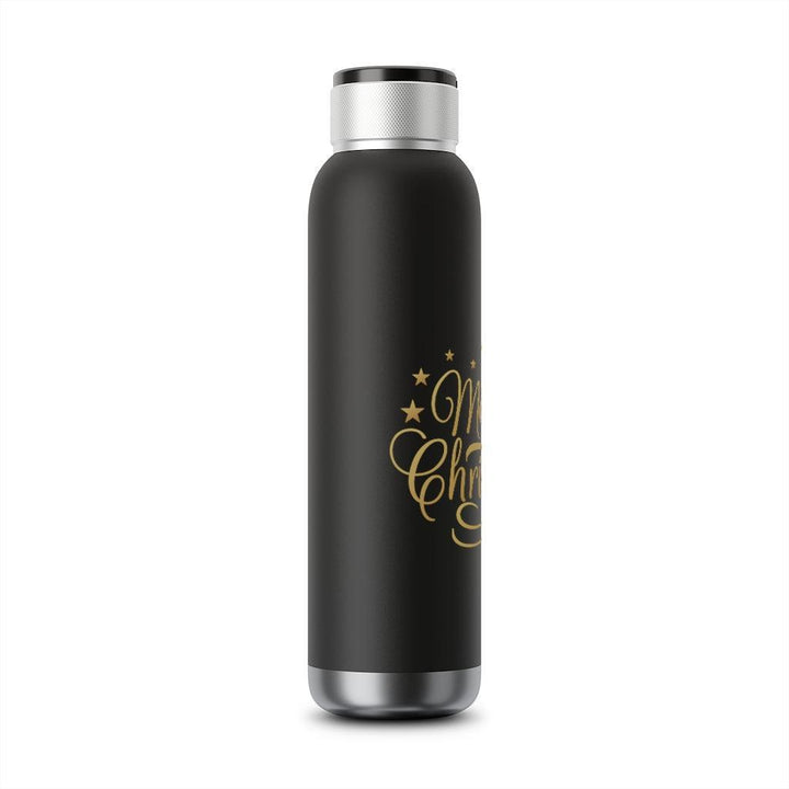 Lisslune | Holiday Harmony: Bluetooth Speaker & Insulated Bottle with LED Lighting - 22oz Music & Hydration Companion